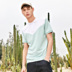 Mark Huafei áo thun ngắn tay POLO nam 2018 hè mới thể thao nhỏ sơ mi zip ngắn tay ngắn áo polo nam Polo