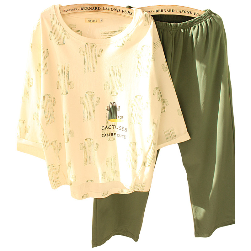 Pyjama pour femme OTHER   en Coton à manches - Ref 2993352 Image 5