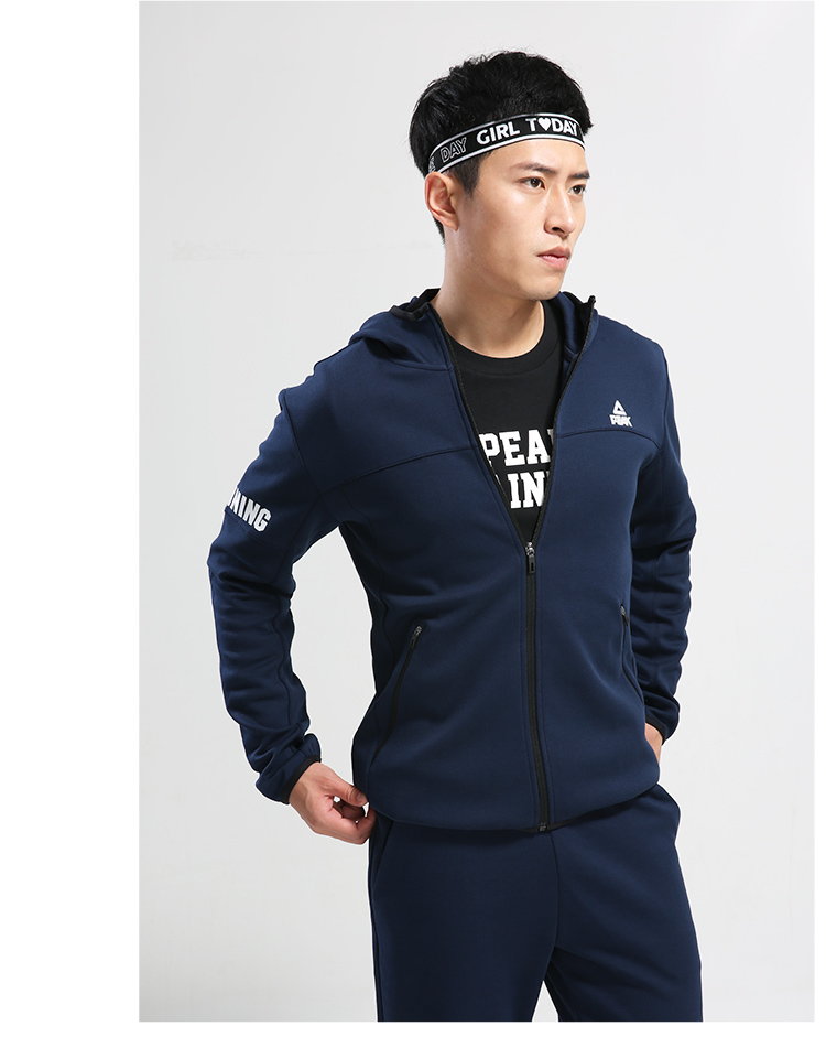 Mùa xuân 2019 mới nam áo len trùm đầu áo len chống gió ấm áp ngoài trời thể thao áo khoác nam - Thể thao lông cừu / jumper áo khoác hoodie nữ