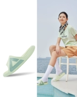 [Женская модель] модель A-конструкция цветового кристаллического зеленого