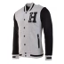 Áo len thể thao đỉnh mùa thu nam mới áo thun thời trang đứng cổ áo cardigan thể thao ấm áp - Thể thao lông cừu / jumper Thể thao lông cừu / jumper