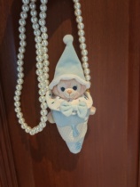 Queen Belle KC wears Valentines Day Sakura Fairy Baby Dress Magic Wand Dress Keychain Baby Clothes