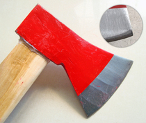 3C certificate fire ax for door breaking window breaking stainless steel large plate peace ax fire demolition tool steel waist ax