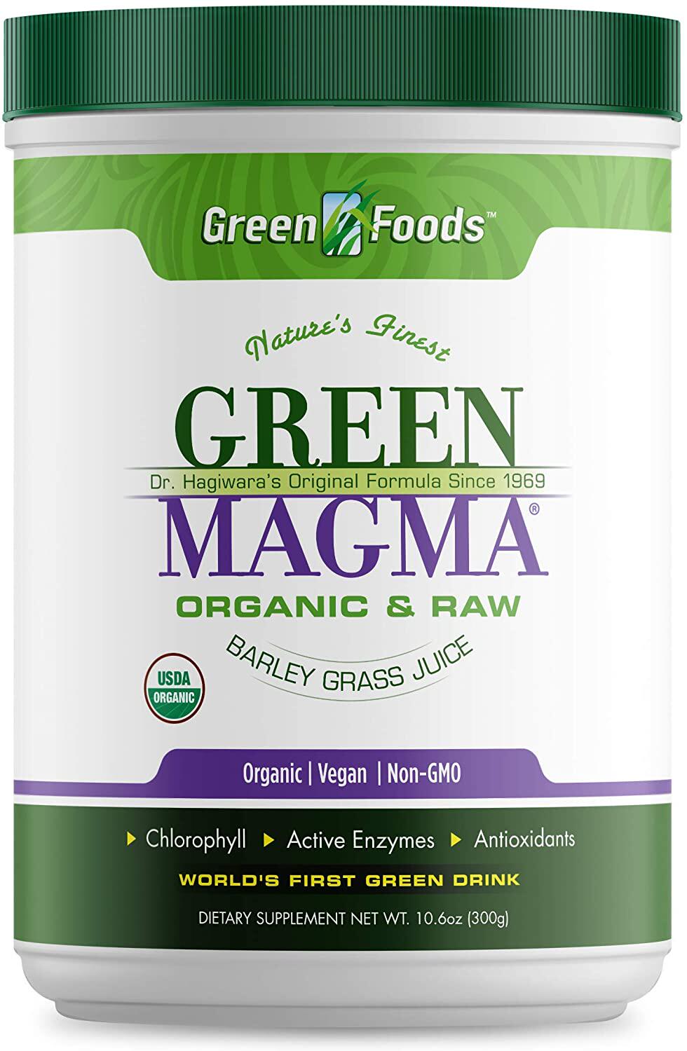 Fu spot American Green foods magma super organic chlorophyll 300g to change acid constitution