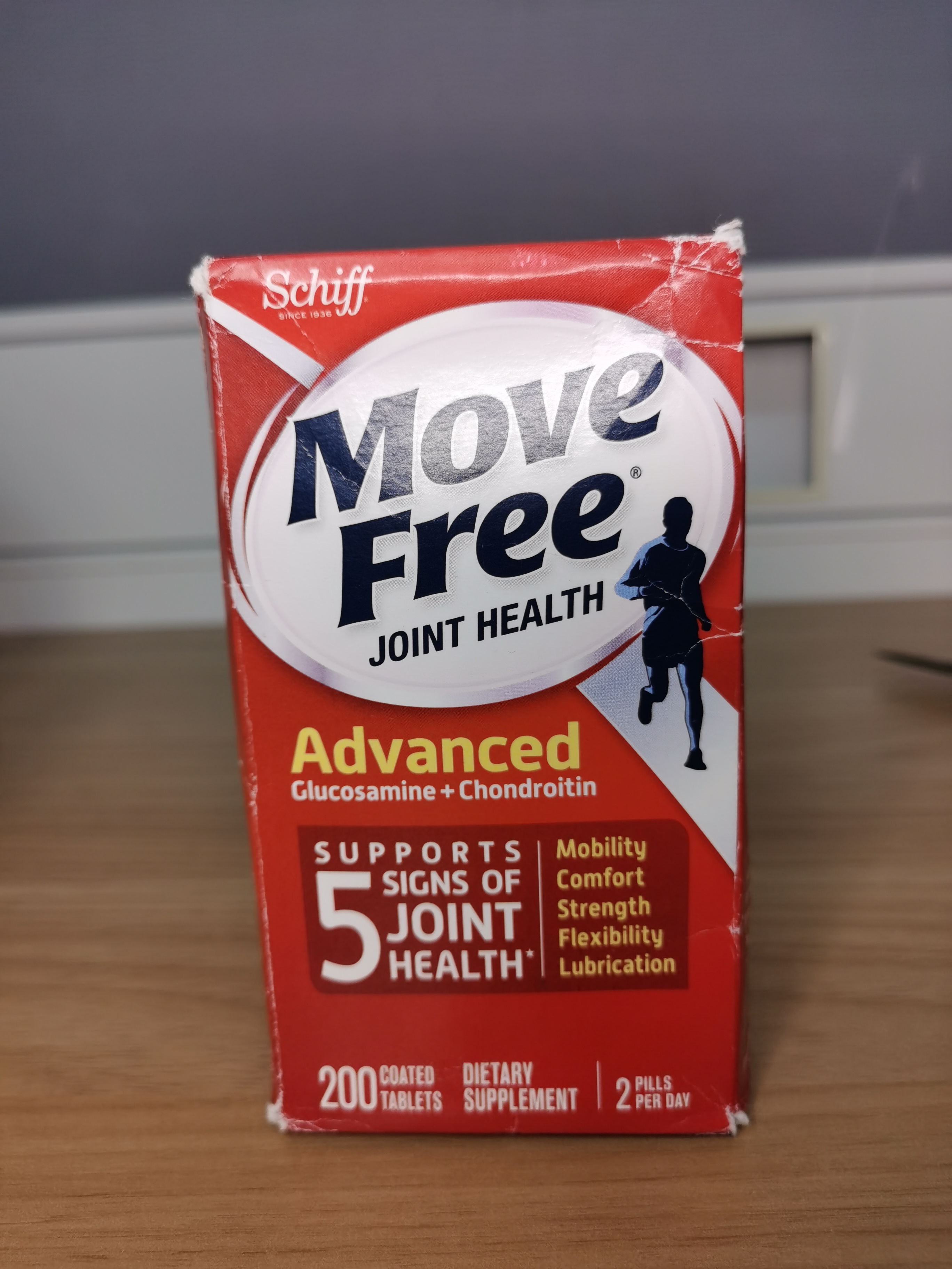 Fuxian U.S. Schiff Move Free Glucosamine Glucosamine Glucosamine Chondroitin 200 Capsules