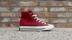 Converse Converse 1970S 70S retro Đàn ông và phụ nữ tiêu chuẩn Samsung Giáng sinh Giày vải cao cấp màu đỏ 144754C giày sneaker nam trắng Plimsolls
