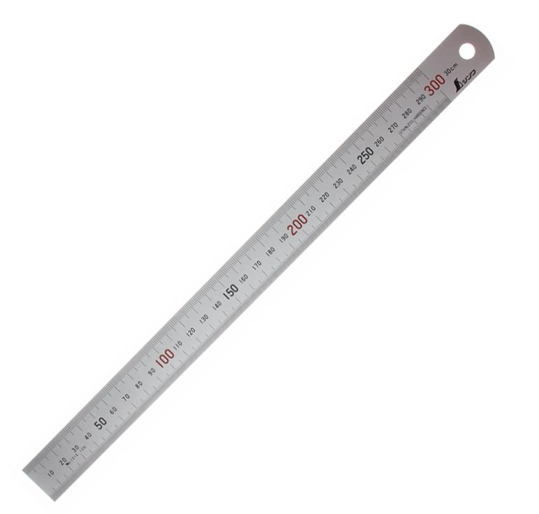 Japan affinity measuring tool SHINWA penguin brand CMC steel ruler 21574 300mm steel ruler 30cm steel ruler