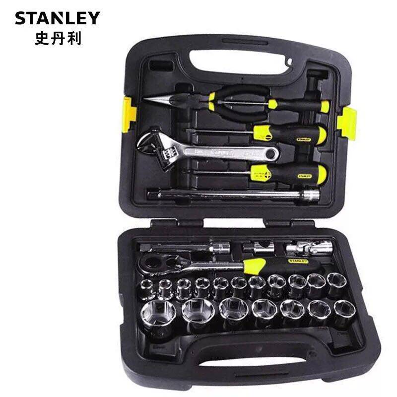 Stanley 28-piece comprehensive set wrench set auto repair mechanic tool home set 91-938-22