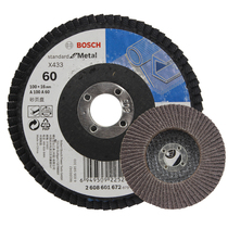 Bosch one thousand blade 100MM thickened angle grinding polished polished sheet metal wood sand cloth 100-page wheel grinding wheel 60 mesh