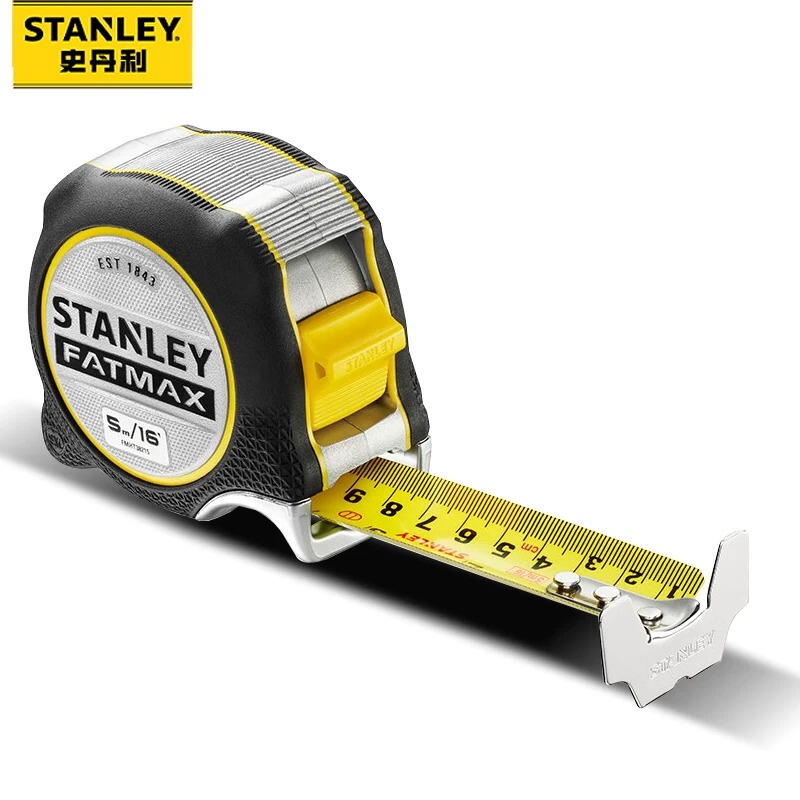 Stanley/Stanley Fatmax Super Metric and Imperial Tape Measure 5m Fmht38215-5 Stanley/Stanley Fatmax Super Metric and Imperial Tape Measure 5m Fmht38215-5