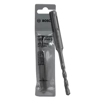 Germany Bosch four pits 1 series rotary hammer drill impact drill head Two pits two grooves round handle concrete wall 5 5*110mm