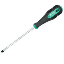 Taiwans Baoworkers 9SD-214A Original Loaded Imported Bicolor Soft Handle Straight Screwdriver screwdriver 6 * 200mm
