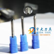 Custom tungsten steel coated cemented carbide upper and lower chamfered knife deburring to book a non-labeled taper milling cutter 60 ° 90 degrees