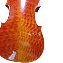 High-end tiger pattern cello purely handmade performance-grade cello Copal hand-painted bright grade
