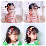 Детский маленький аксессуар для волос, заколка для волос для девочек, челка для принцессы