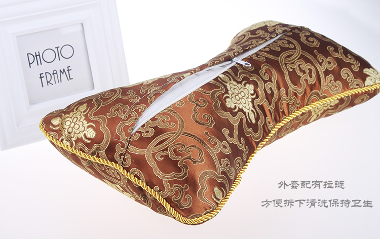 Mới tre than cổ tử cung gối gối than tre thoải mái Trung Quốc y học đốt sống cổ gối gối kê cổ