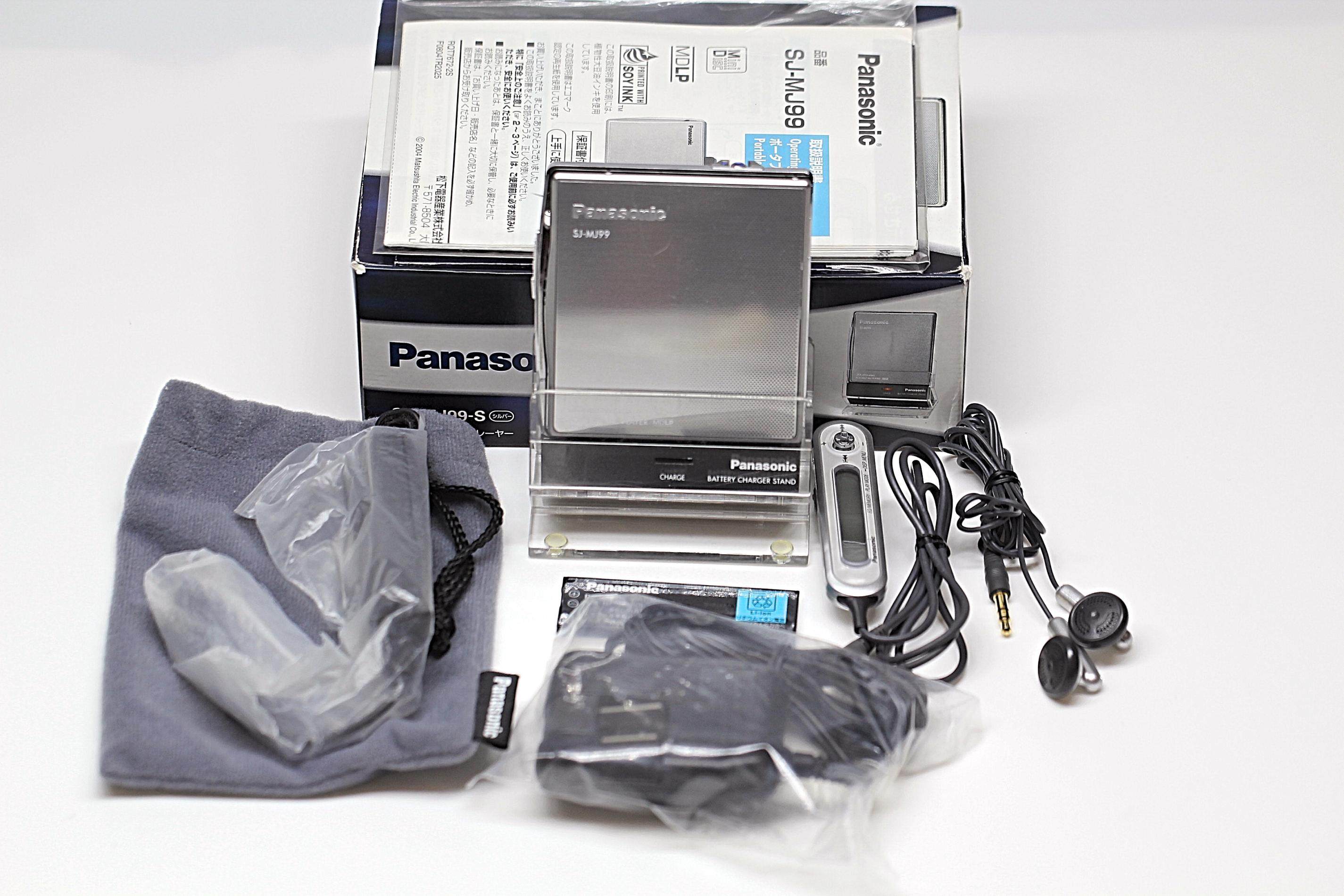 Panasonic SJ-MJ99 ジャンク 箱付 超美品 廃盤 MD 【公式通販】