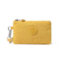 Simple and thin nylon cloth small square bag female clutch bag change lipstick key storage bag hand in hand grab bag