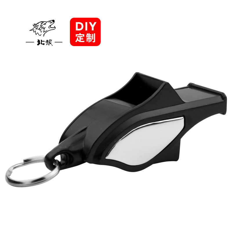 Northern Wolf Referee Special Whistle Basketball Coach Teacher Sports Competition Non-nuclear Whistle High Frequency Whistle Silver NR0630