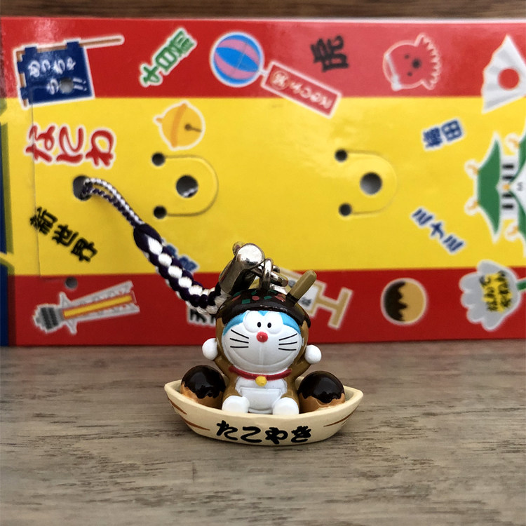 Doraemon Japanese genuine regional limited pendant Osaka limited takoyaki