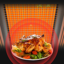 Anpai MD-3S 4S commercial smokeless surface stove infrared electric oven lifting Japanese stainless steel electric oven