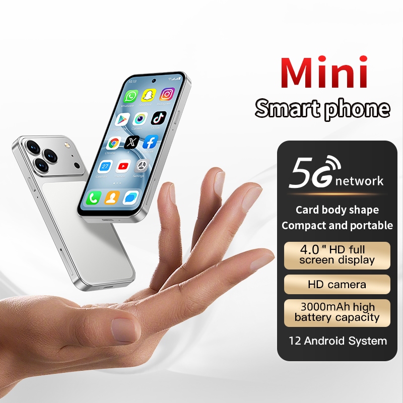 512g Huaqiangbei Top-Tier International Version Mini17 Mini Android Children's Student Backup Phone 5g Full Network Compatibility