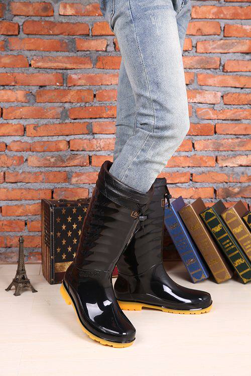 Chaussures - bottes caoutchouc homme pour hiver - semelle tendon - Ref 972472 Image 18
