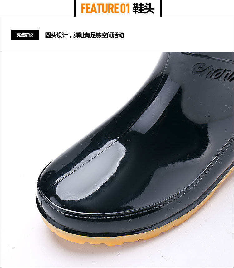 Chaussures - bottes caoutchouc homme pour hiver - semelle tendon - Ref 972472 Image 23