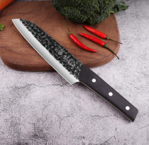 Selection of Lady kitchen knife home chef special stainless steel cut meat slicing non-grinding kitchen knife set 18