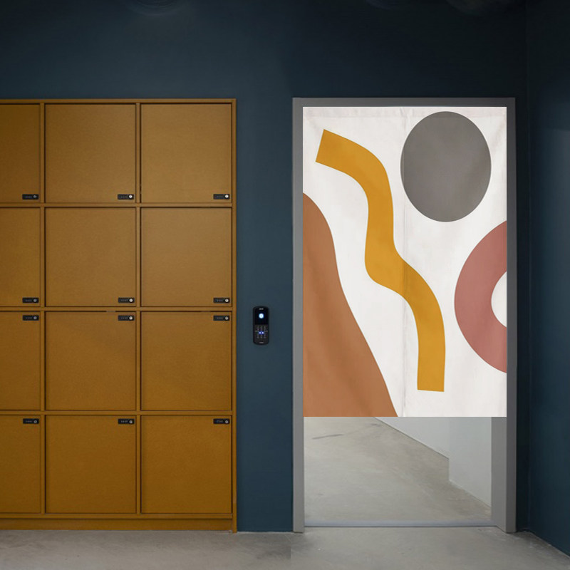 Nordic Curtain Curtain Curtain Curtain Customized Curtain Curtain Half Curtain for Home Semi-Curated Curtain