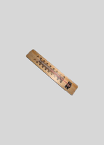 651701 Indoor thermometer Wooden board material thermometer (sold from 10)