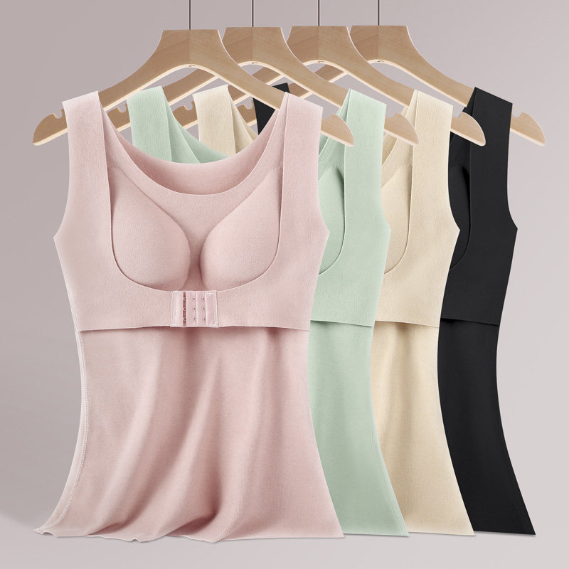 Free wearing bra No-mark Fever Coat Girl suede Black tech function Former buckle pull together Chest Overture Cardioverture