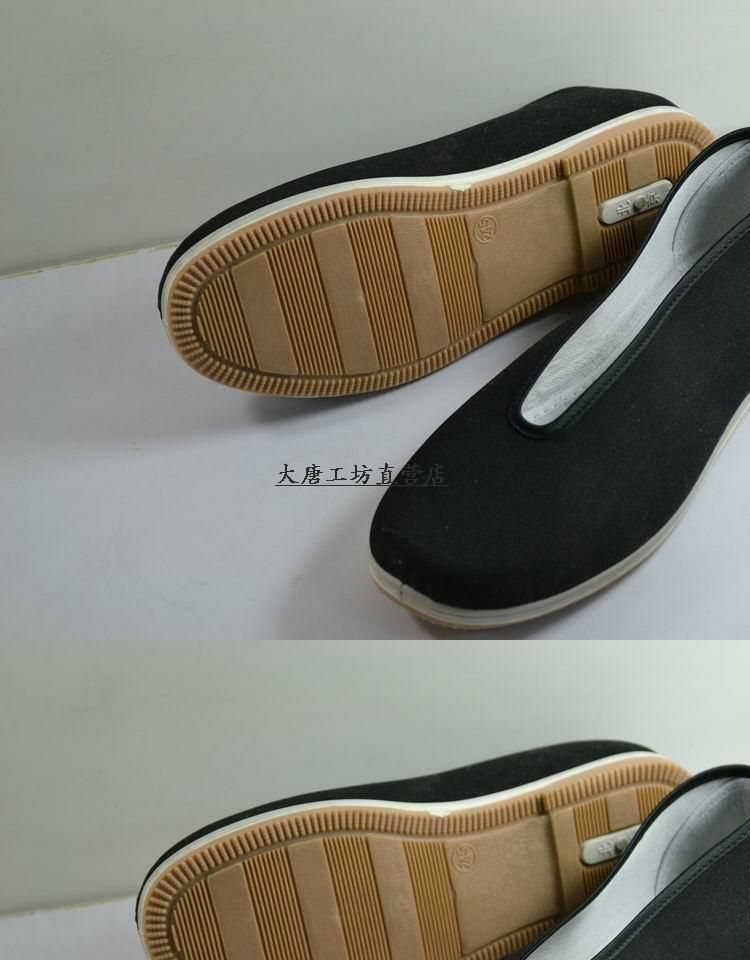 Giày vải Bắc Kinh cũ Tang Tang xưởng chính hãng mới tròn mềm đế phẳng gân bò đáy giày retro nam thấp giúp giày thủy triều giày sneaker nam đẹp