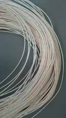 High quality yellow wax tube yellow wax tube glass fiber sleeve insulated high temperature wire sleeve 1 ~ 25mm