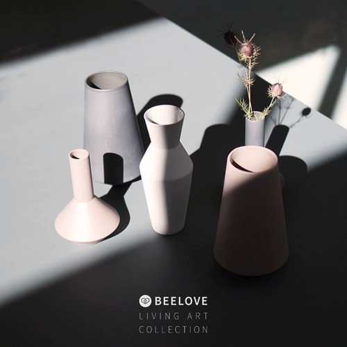 Morandi Nordic Danish Design Matte Vase Ceramic Комбинированное украшение декоративное гидропонное растение творческое цветок