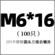 M6*16 (100)