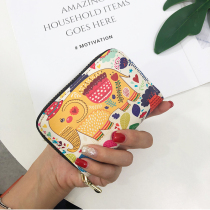 Card bag women Korean organ card bag female cute student multi card position large bank card set small wallet