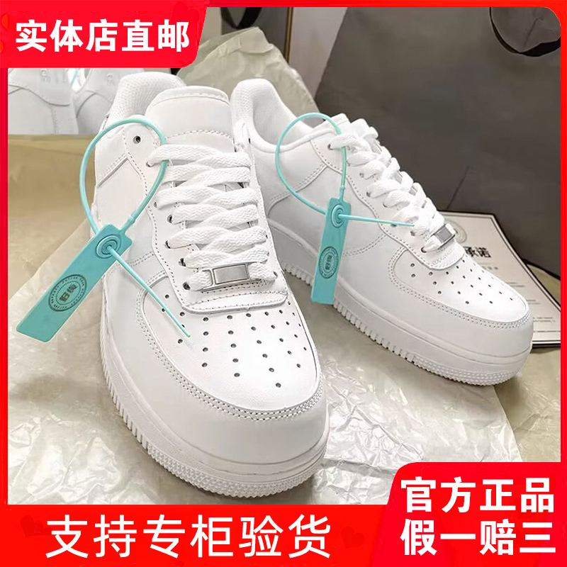 Air Force One Men's Shoes, White Sneakers, Putian Genuine Official Sports Shoes, Low-Top Thick-Soled Sneakers, Women's Model, Spring 2026