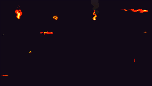 Premiere基本图形预设文件59组FX特效图形动画火焰烟雾水火花闪电