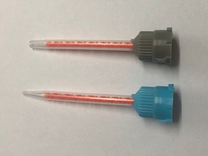 AB glue mixing pipe 10: 1 mixing needle double set of static mixing pipe 50ML special glue nozzle 1: 1 stirring head