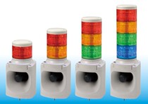 Professional agent of Japan PATLITE PATLITE LKEH-302FA-RYG sound and light alarm