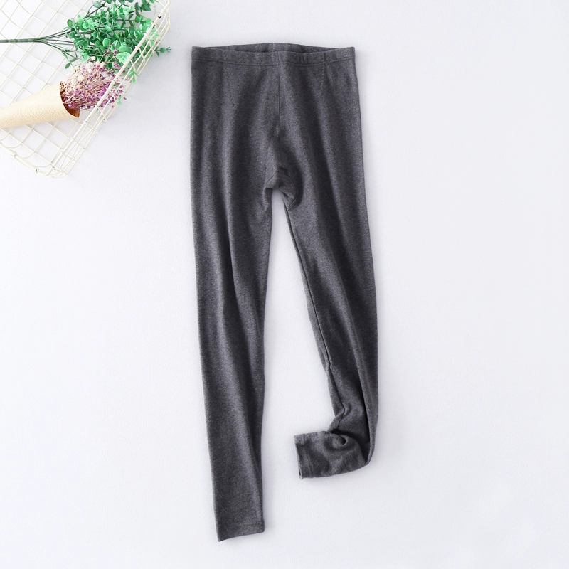 Quần cotton độn nữ Quần dài mùa thu và mùa đông Quần legging vá bụng Bụng cá nhân quần giữ nhiệt giá tốt