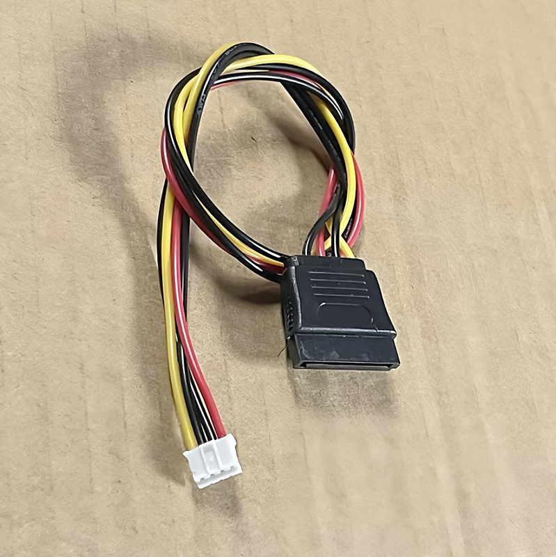 4P to Sata Power Cable, All-In-One Motherboard Hard Drive Power Cable 2.0/4P Copper Core Video Recorder 4P