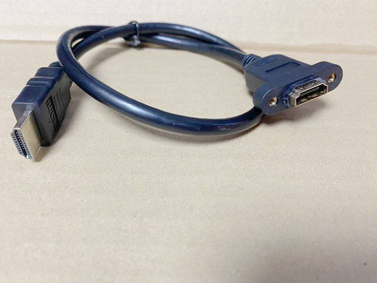 HDMI line male to mother head with ear black Yes 15 1 Black is 19 1 full copper wire core-Taobao