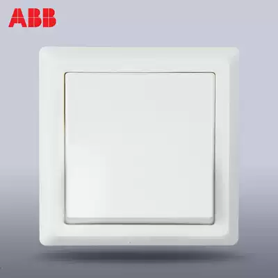 ABB switch panel type 86 wall switch Deyi Yabai one-open three-control midway switch AE119