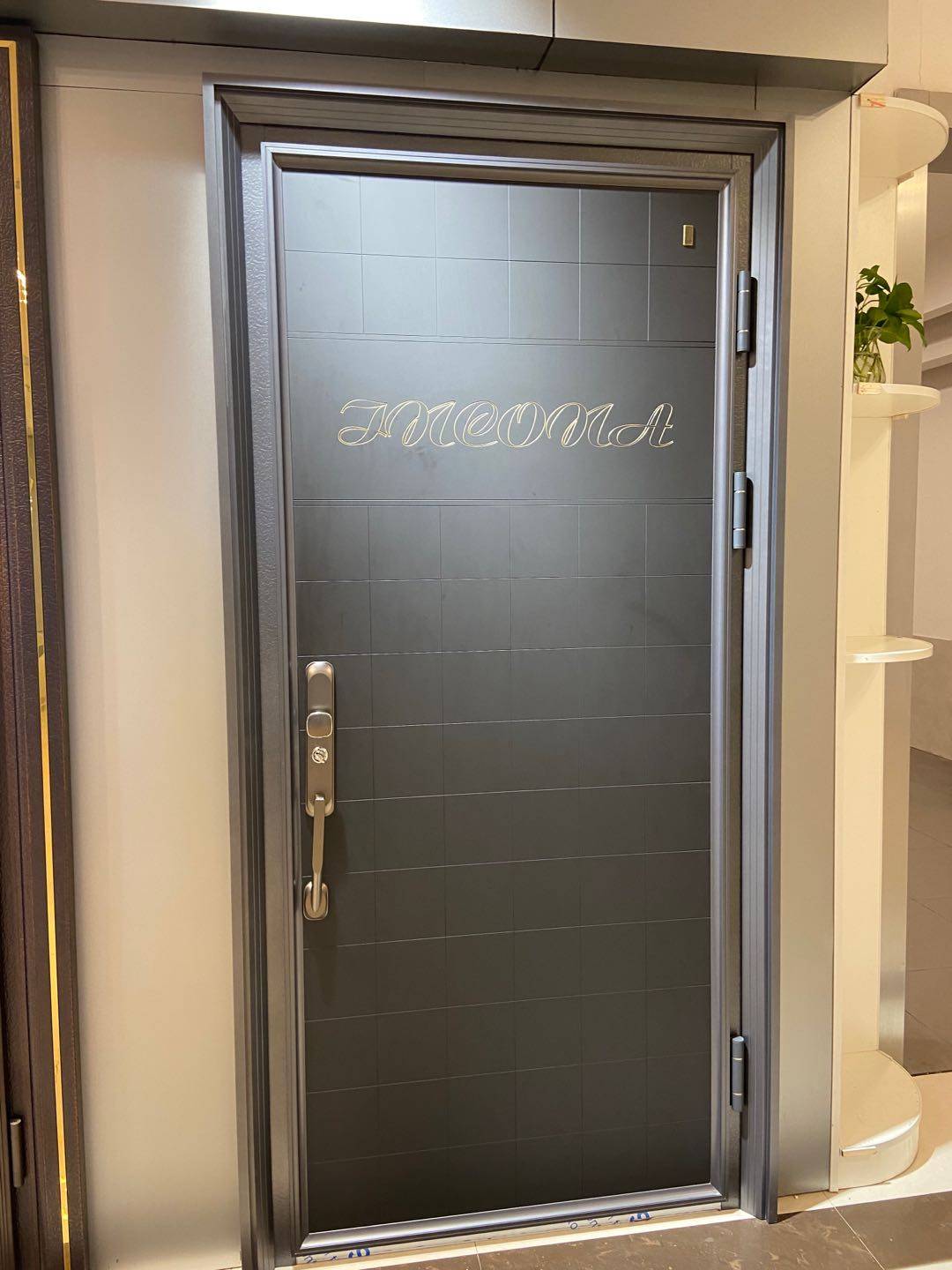 Iron Qiang Incan Casting Aluminum Gate Villa Self-Built House Countryside Home to open door primary-secondary extremely simple wind high-end custom-made