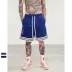 Thương hiệu thủy triều quốc gia nam và nữ BF đôi INS đường phố hip hop giản dị bóng rổ thể thao sọc nhấn quần short màu