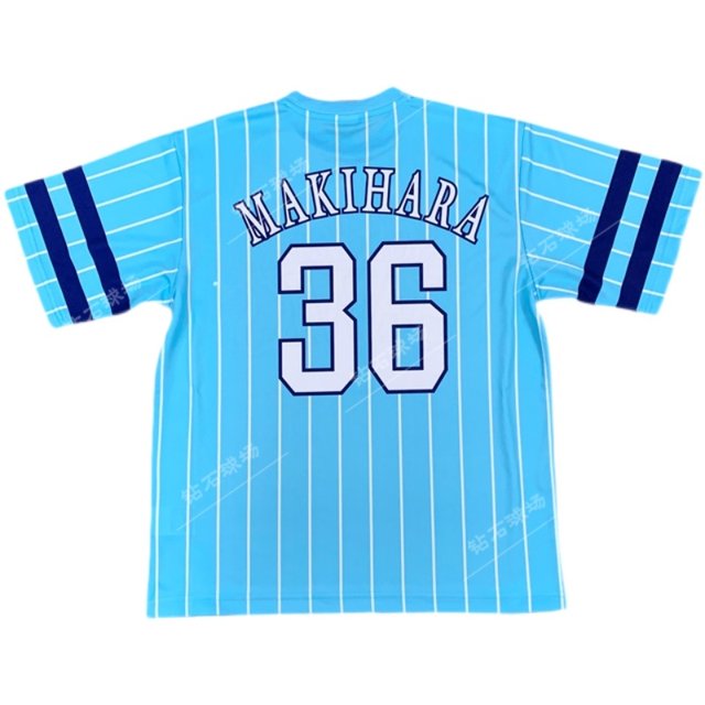 ສົ່ງອອກໄປຍີ່ປຸ່ນ Fukuoka SoftBank Baseball Team Baseball Uniform T-shirt Player Version Sublimation Quick-Drying Training