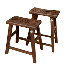 Chicken wing mahogany stool Small bench Home coffee table stool Shoe stool Fishing stool Low stool High stool Bar stool Small tea stool