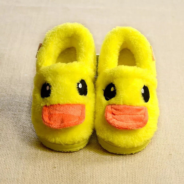 Pantoufles enfants en suède pour hiver - Ref 1032090 Image 17